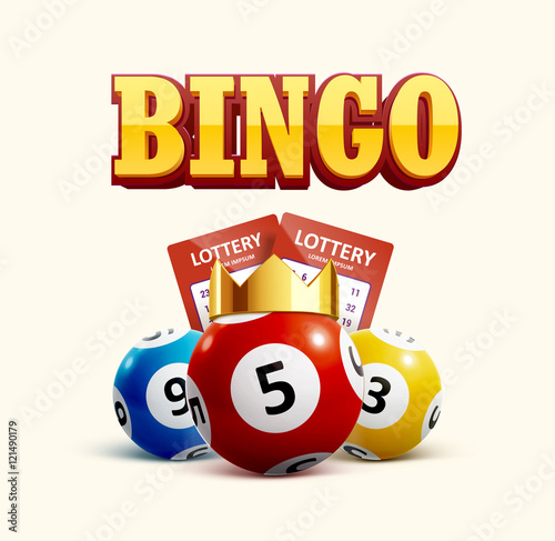 lottery icon realistic objects eps 10
