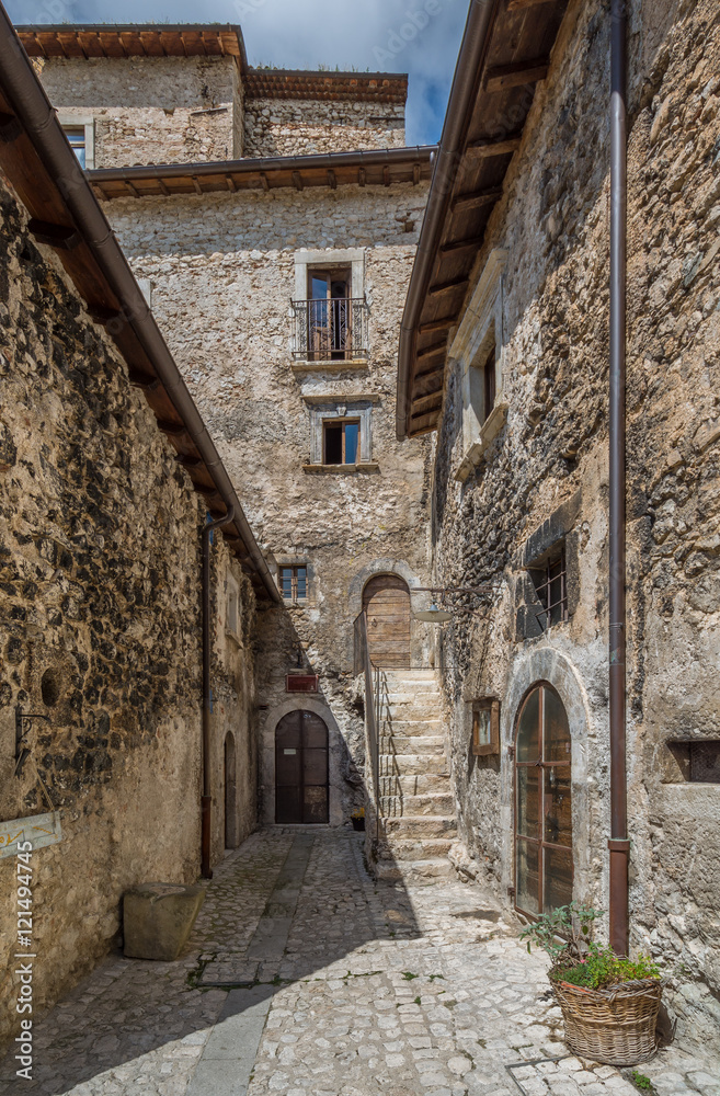 Fototapeta premium Santo Stefano di Sessanio, L'Aquila Province, Abruzzo (Italy)