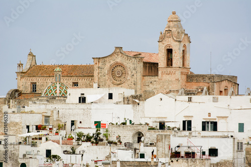 Ostuni, white city in southerm Italy