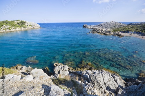 Ladiko Bay, Rhodes Island, ...