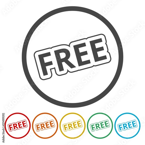 Red sign free
