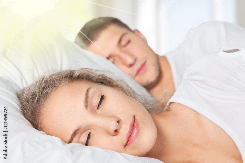 Sleeping. Sleeping.