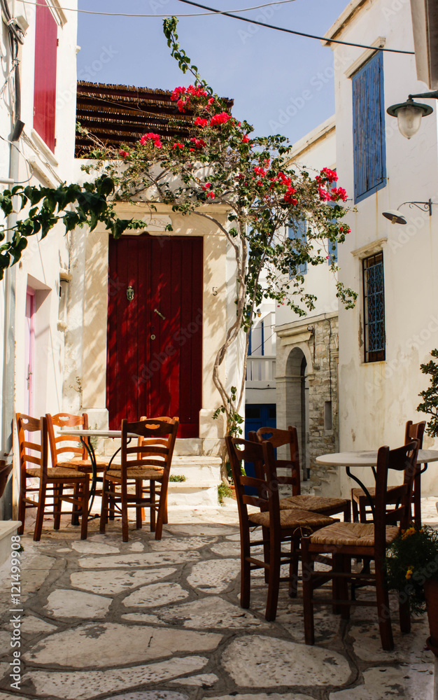 Pirgos, traditional village - Tinos, Greek Island - Greece