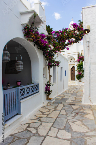 Pirgos  traditional village - Tinos  Greek Island - Greece