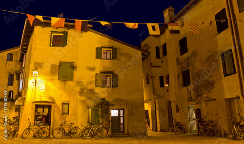 Grado Old Town at Night