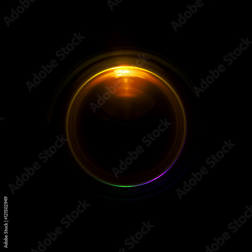 Abstract ring background with luminous swirling backdrop. Glowing spiral. The energy flow tunnel. Shine round frame with light circles light effect. Glowing cover. Space for your message.