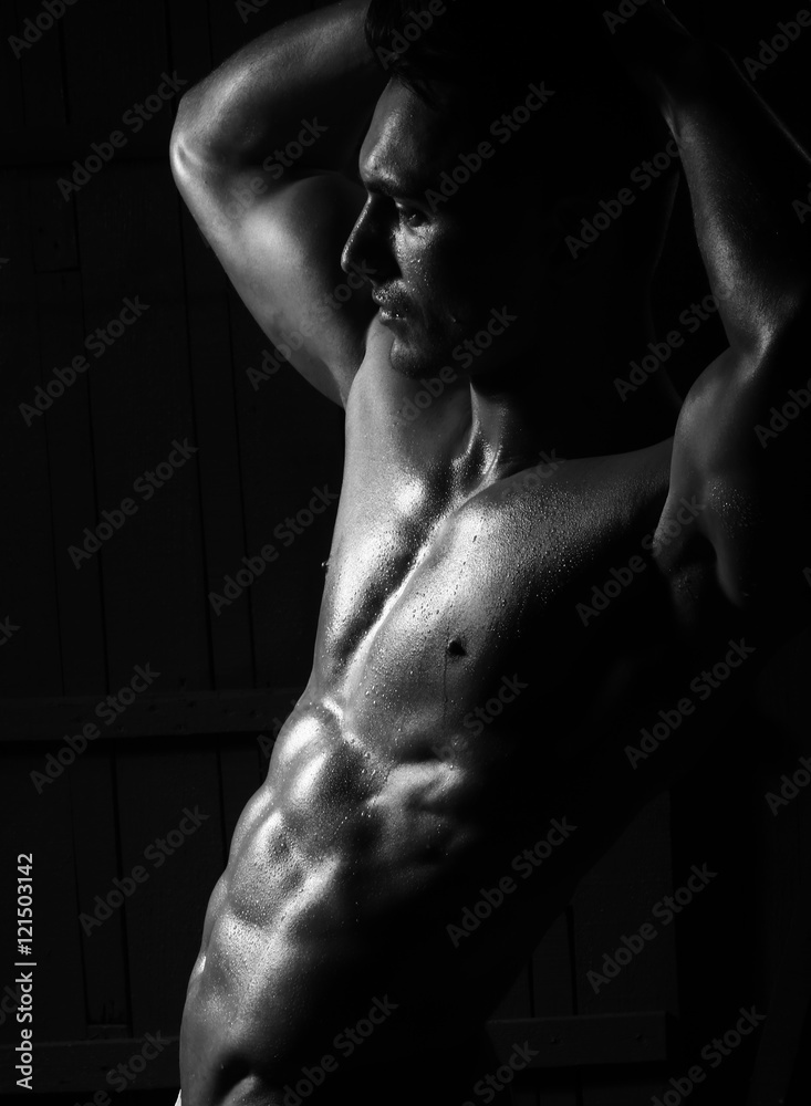 Muscular sexy man Muscular sexy man