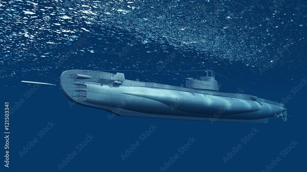 Fototapeta premium Łódź podwodna