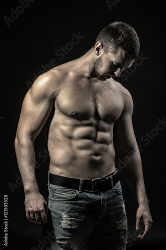 Muscular sexy man