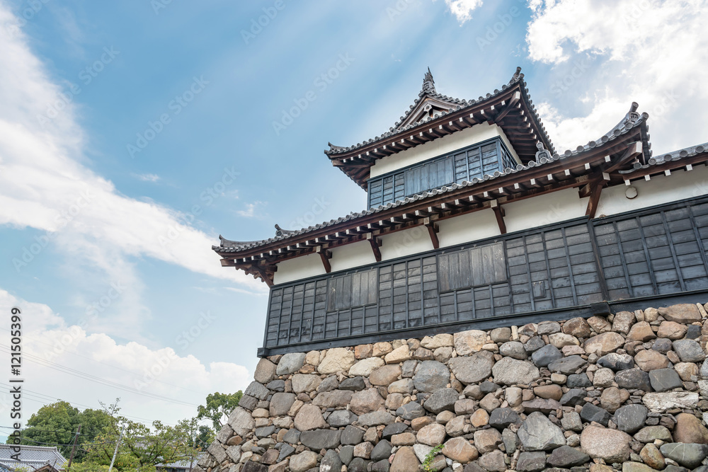 大和郡山城の追手向櫓 大和郡山城の追手向櫓
