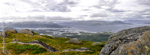 View from the Lynghaug peak...