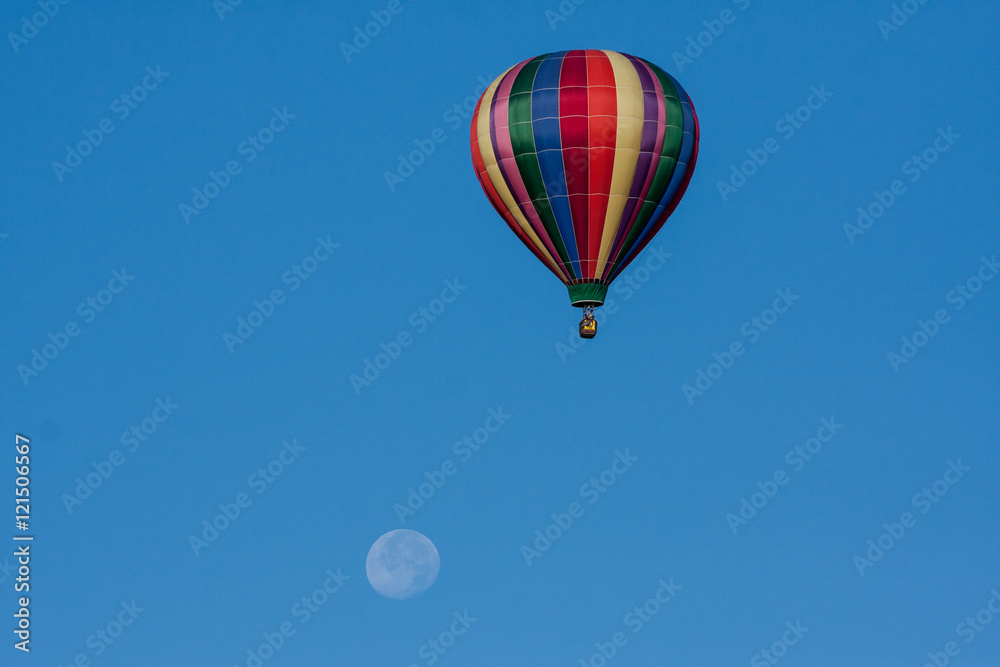 Obraz premium Balloon & Moon