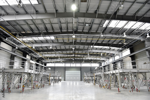 Modern industrial warehouse