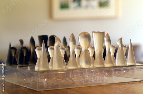 Glass Chess Set
