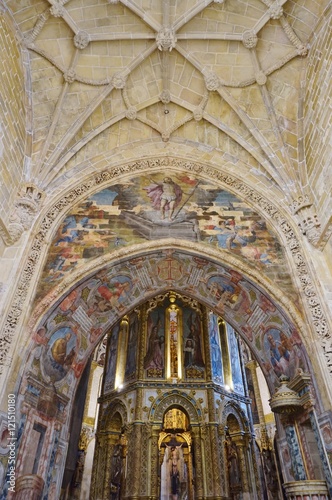 The Convento de Cristo (Convent of Christ) in Tomar, Portugal