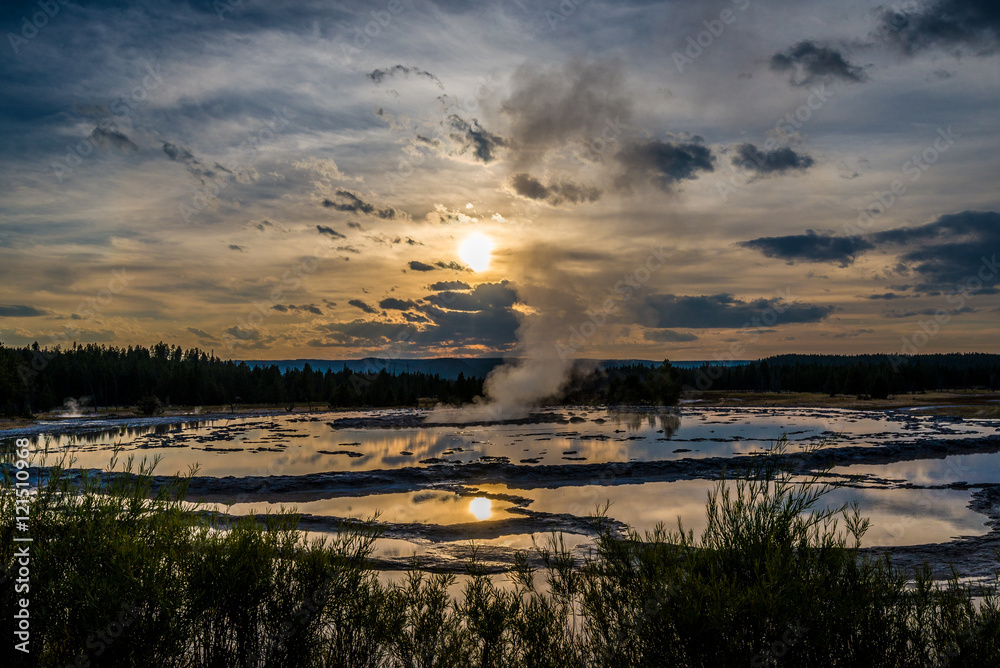 Obraz premium Grand Fountain Geyser