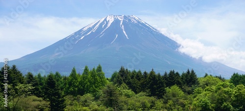 The Mount Fuji in Japan