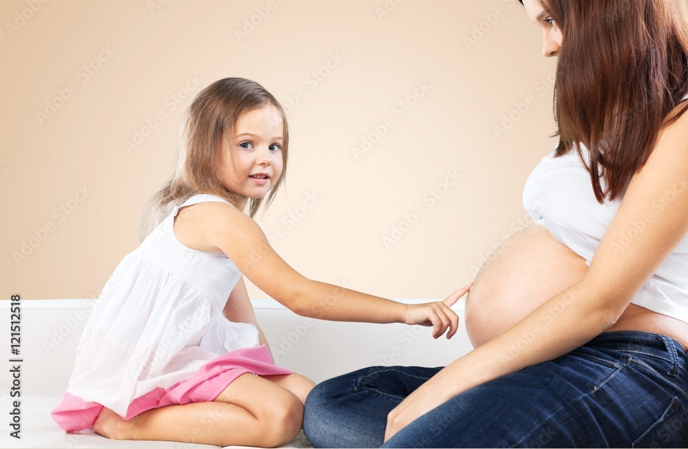 Pregnant. Pregnant.