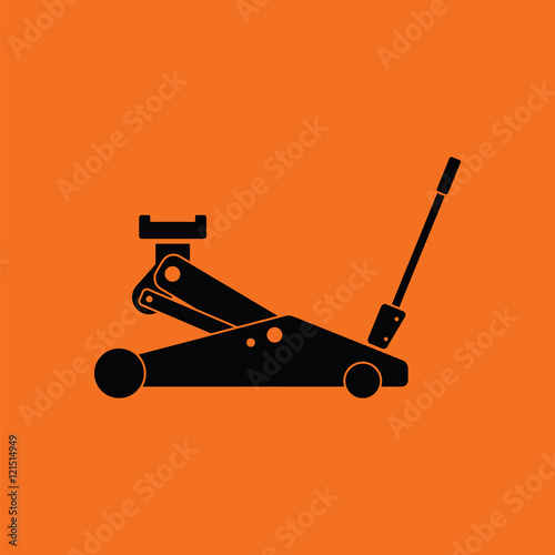 Hydraulic jack icon