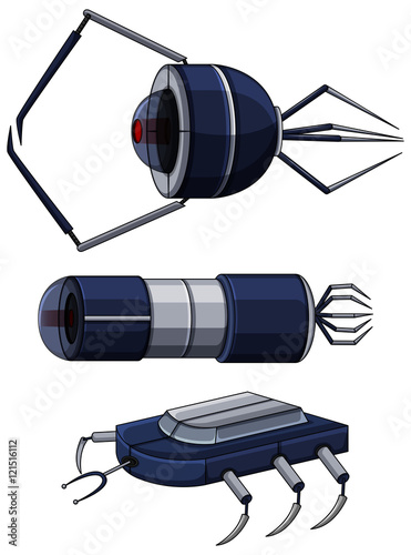 Different design of nanobots