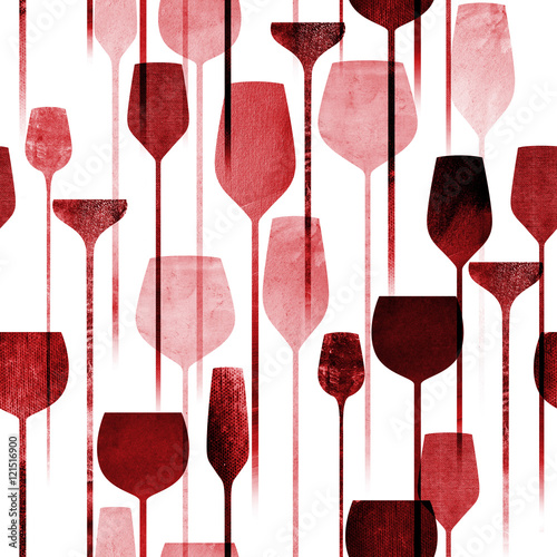 Party drinks textured seamless pattern