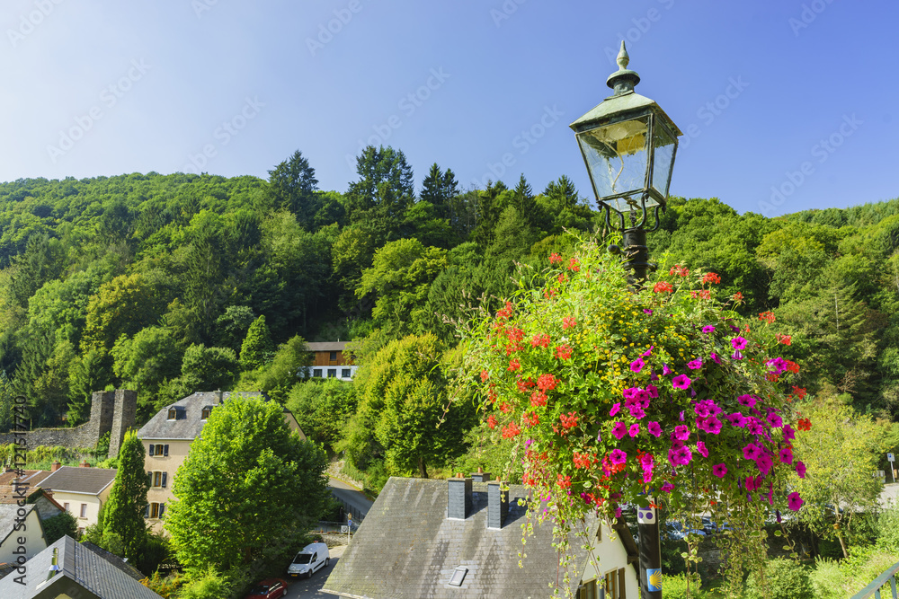 Beautiful country side scene of Vianden Beautiful country side scene of Vianden