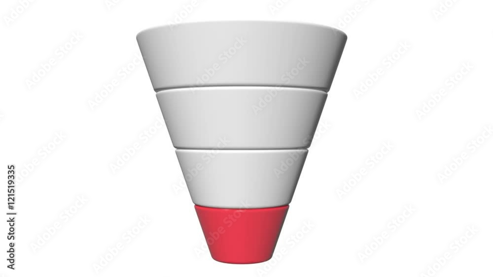 3d Marketing Funnel Sales Diagram isolated on white background. Conversion Funnel Sale Chart. Concept of Funnel and Sales. Available in 4K and HD video render footage. Alpha matte channel included. 3d Marketing Funnel Sales Diagram isolated on white background. Conversion Funnel Sale Chart. Concept of Funnel and Sales. Available in 4K and HD video render footage. Alpha matte channel included.