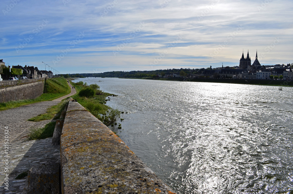 Río Loira en Francia