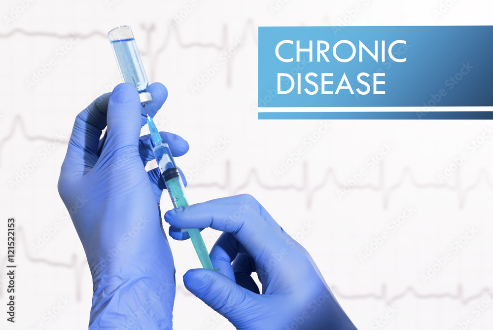 Fotografie Stop chronic disease