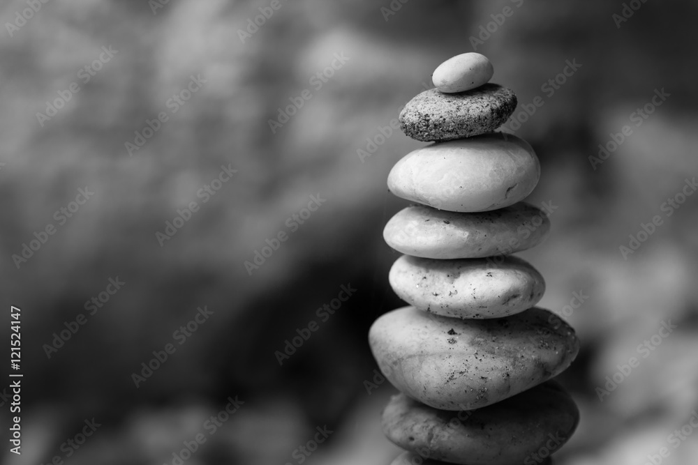 Obraz premium Pyramid of the stones