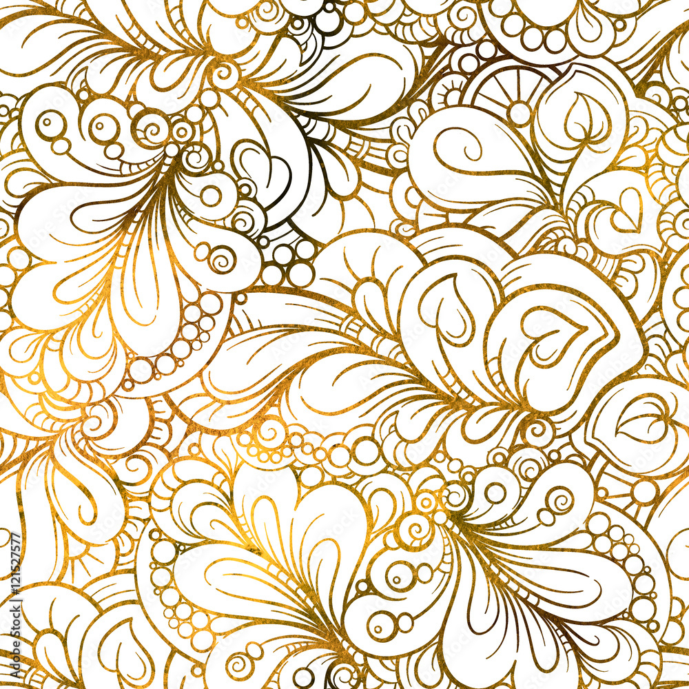 Abstract floral pattern 