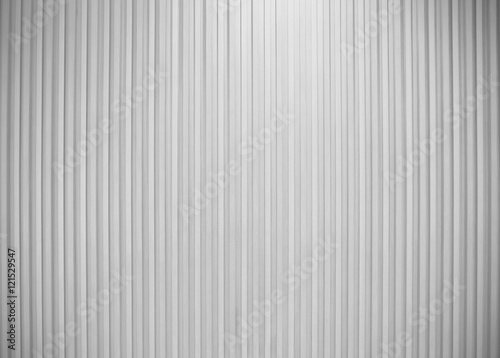 Metal wall vertical line texture Gray color.