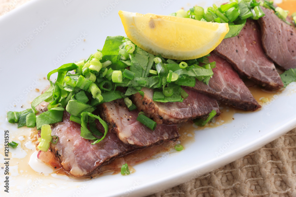 牛肉のたたき 牛肉のたたき