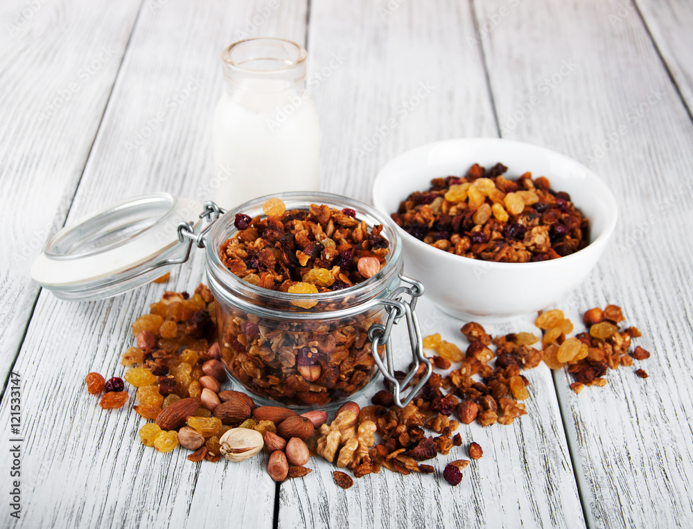 Homemade granola Homemade granola