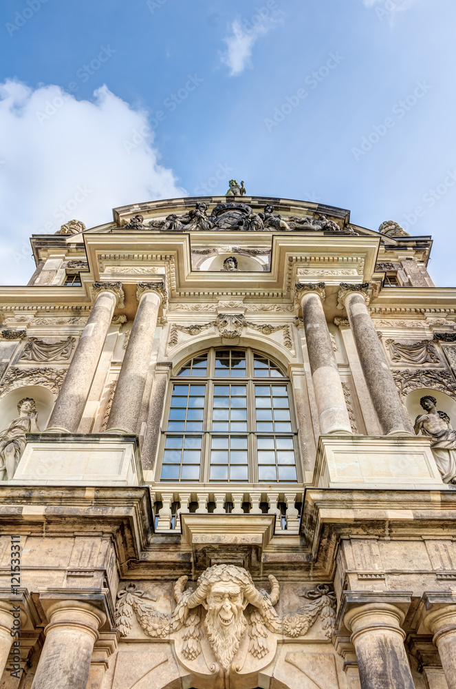 Palais im Großen Garten Dresden - Detailaufnahme