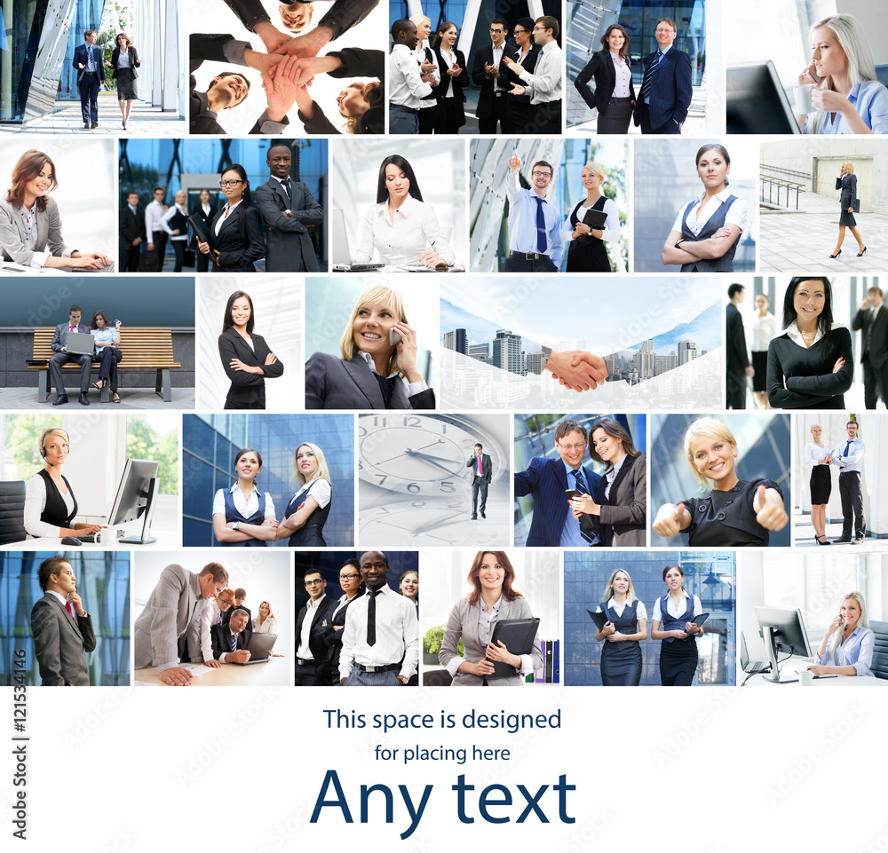 Collection of photos about business Collection of photos about business