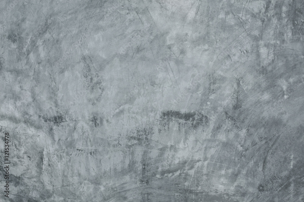 Naklejka premium Grey grunge textured wall