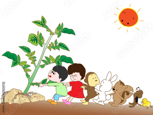 じゃが芋堀り