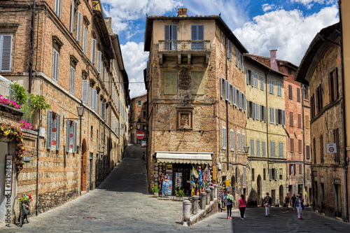 Fototapeta Naklejka Na Ścianę i Meble -  Siena, Altstadt