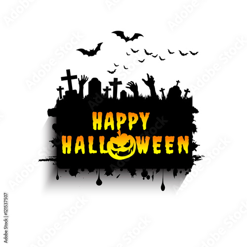 Halloween card.