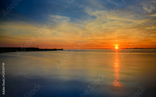 Maryport Sunset  lake District