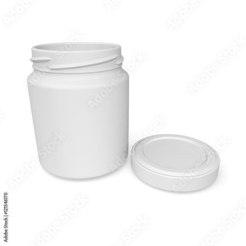 Empty cans for baby food, purees, cereals, jam, tablets and other products and medicines