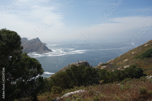 Cies island,Vigo,Spain.Faro da Porta photo