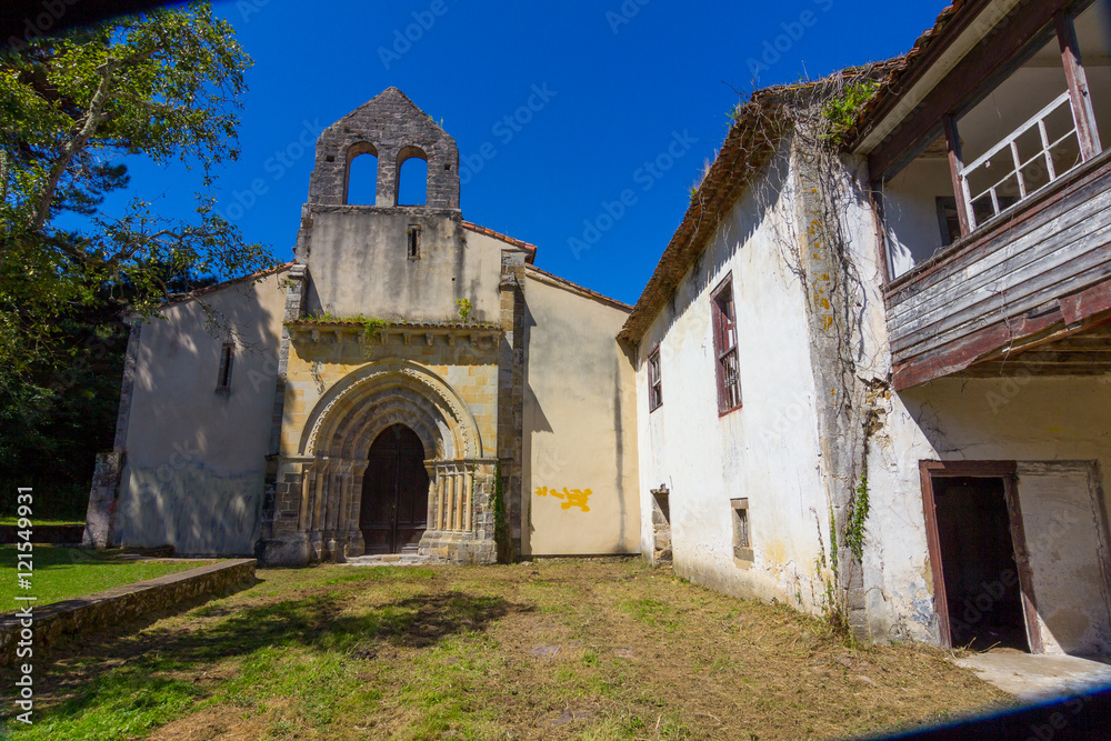 Abandoned village (San Antolin Bedon) Spain