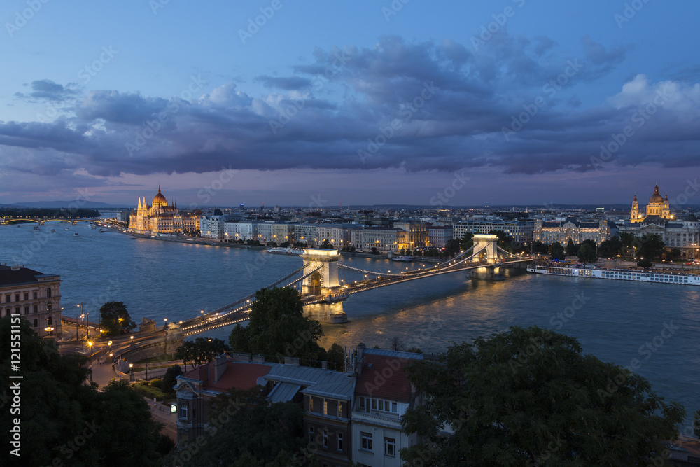 Skyline of Budapest - Hungary