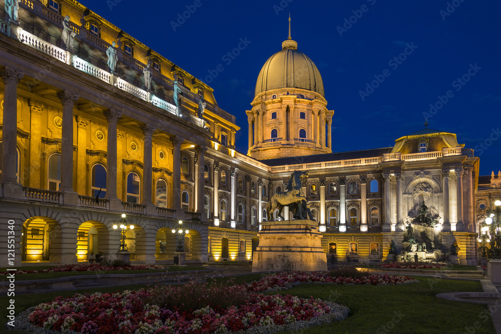 Obraz premium Buda Castle - Budapest - Hungary