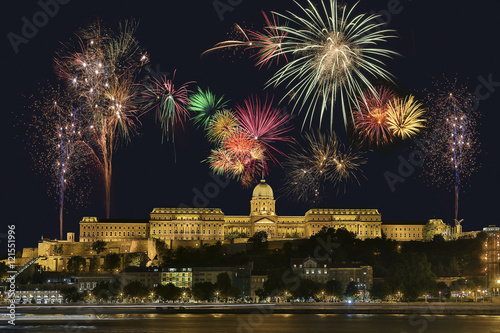 Photography Budapest Firework Display - Hungary