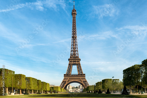 Eiffel tower at morning time in Paris, France.  © ake1150