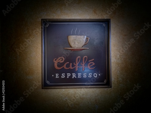 caffe poster