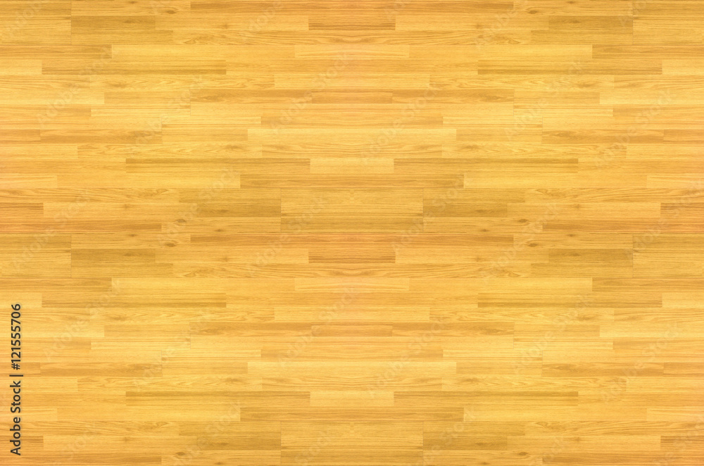 hardwood maple basketball court floor viewed from above. Stock-Foto | Adobe  Stock